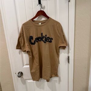 Cookies Logo T-Shirt Brown XL The Core 100% Cotton Streetwear